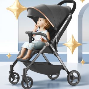 Ultra lightweight foldable baby carriage high landscape four wheel shock absorber baby stroller,baby cart
