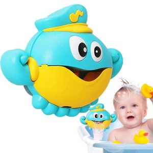 Bathtub Bubble Machine Octopus Shaped Electric Kids Bath Toys With Music Toddler Bath Toys For Kids Bath Toys Sprinkler Bathtub
