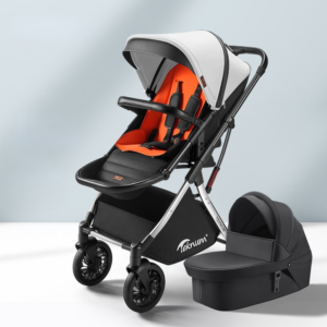 Luxury baby stroller landscape design 2 in 1 shock absorption stroller baby Newborn Pram Two Way Stroller fold Pushchair