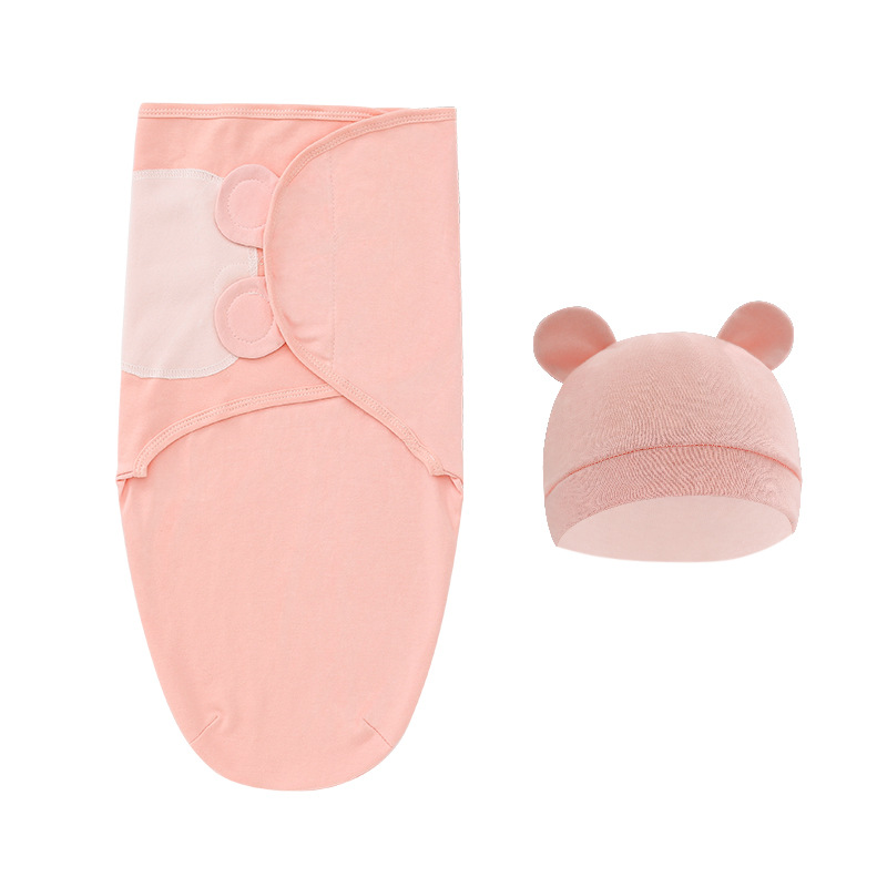 100-Organic-Cotton-Baby-Swaddle-Blanket-Swaddle-Wrap-Hat-Set-for-Infant-Adjustable-Newborn-Swaddle-Baby-3.jpg
