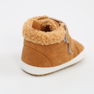 Boy Girl Winter Warm Infant Snow Boots Fleece Soft Bottom Shoe Newborn Indoor Sneakers Toddler First Walkers
