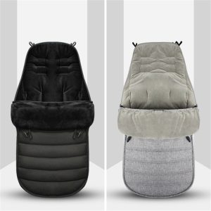 Winter thickened sleeping bag warm baby sleeping bag envelope newborn windproof waterproof stroller foot cover stroller accessor