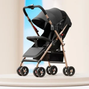Two-way Baby Stroller Can Sit or Lie Down, Ultra-light and Foldable, Portable for Walking Baby, Reversible and Newborn